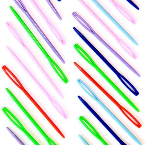  Dazzling Toys Ideal for crafts Plastic Lacing Needles - Pack of 40