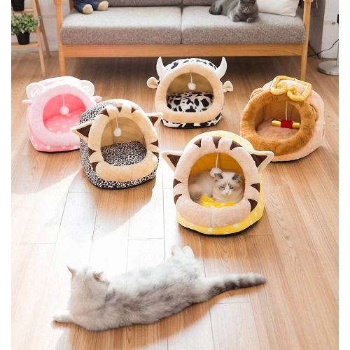  Dccer Dceer Cat Nest Four Seasons Universal Non-Stick Semi-Closed Pet Supplies Summer and Winter