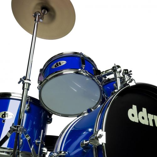  Ddrum ddrum D1 Junior Complete Drum Set with Cymbals, Midnight Black