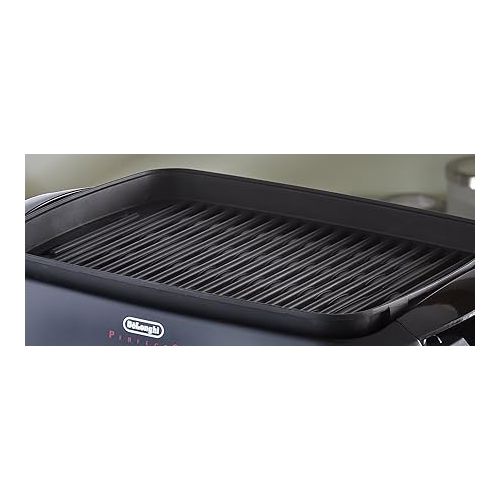  De'Longhi Perfecto Indoor Grill with Lid, Black