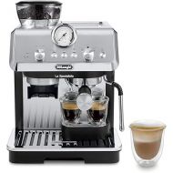De'Longhi La Specialista Espresso Machine with Grinder, Milk Frother, 1450W, Barista Kit - Bean to Cup Coffee & Cappuccino Maker,Stainless Steel, Black