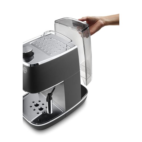  De’Longhi DeLonghi ECI 341.BK DISTINTA Espressomaschine mit Cappuccino-Aufschaumduese