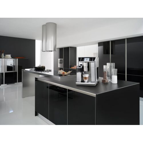  De’Longhi DeLonghi PrimaDonna Elite ECAM 656.55.MS  Kaffeevollautomat mit integriertem Milchsystem, 3,5 TFT Touchscreen & App-Steuerung, automatische Reinigung, 37,5 x 26 x 48 cm, Edelstahl