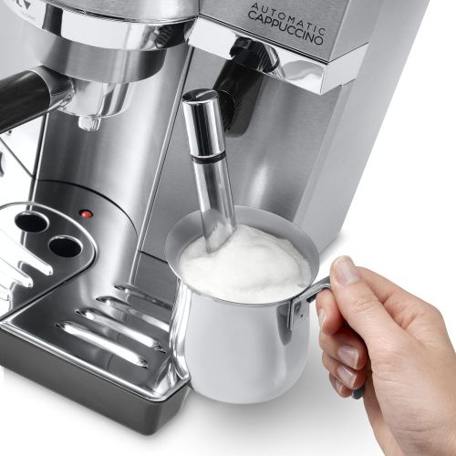  De’Longhi DeLonghi EC 860.M Espresso-Siebtragermaschine (1450 W) silber