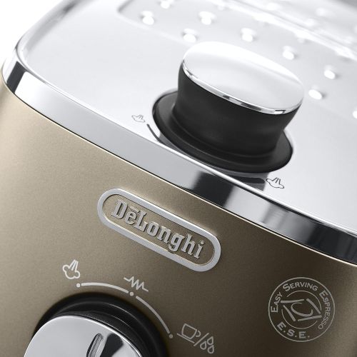  De’Longhi DeLonghi ECI 341.BZ DISTINTA Espressomaschine mit Cappuccino-Aufschaeumduese