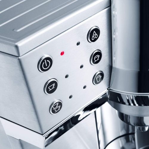  De’Longhi DeLonghi EC 850.M Espressomaschine / Siebtrager / IFD Milchschaumsystem / 15 Bar / Metall, silber