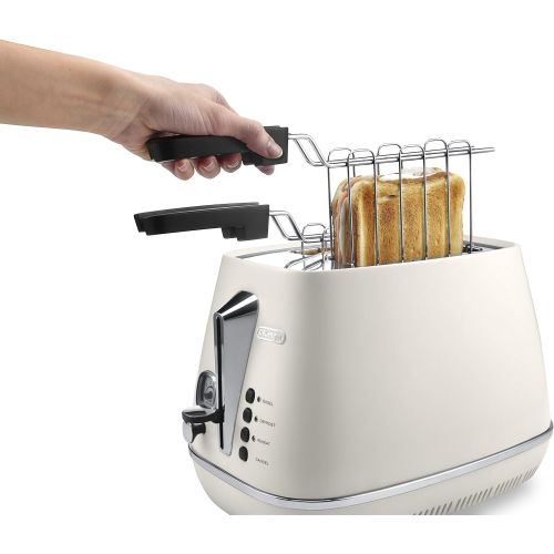  De’Longhi DeLonghi CTI 2103.W DISTINTA 2-Schlitz-Toaster, weiss