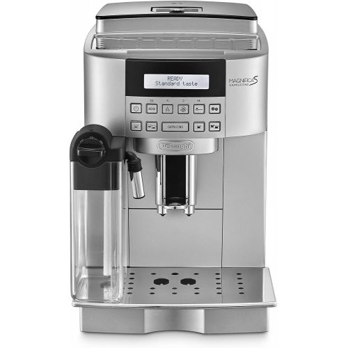  De’Longhi DeLonghi ECAM 22.360.S Kaffee-Vollautomat (1.8 Liter, 15 bar, 1450 Watt, Milchbehalter) silber