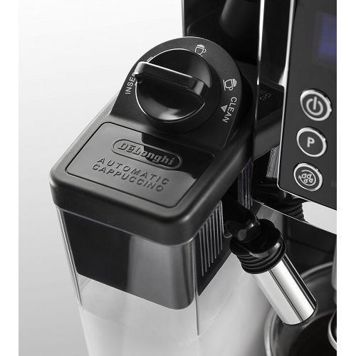  [아마존 핫딜]  [아마존핫딜]De’Longhi DeLonghi ECAM 23.466.B Kaffeevollautomat | Digitaldisplay | Integriertes Milchsystem | Cappuccino auf Knopfdruck | Herausnehmbare Bruehgruppe | 2-Tassen-Funktion | Schwarz