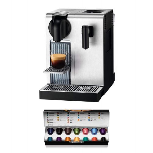  DeLonghi Nespresso EN 750.MB Lattissima Pro (1400 Watt) Silber