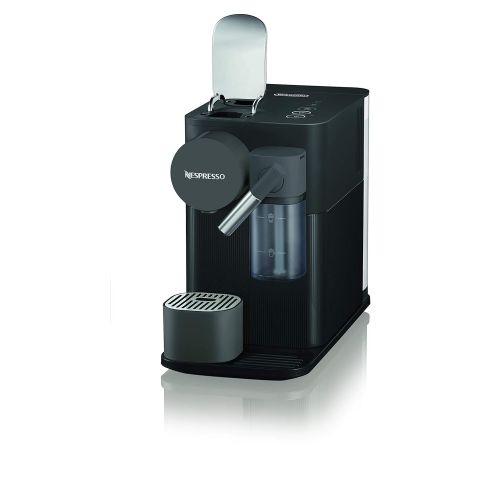  DeLonghi EN 500.B Black Nespresso Kaffeekapselmaschine Lattissima One, Kunststoff, 1 Liter, schwarz