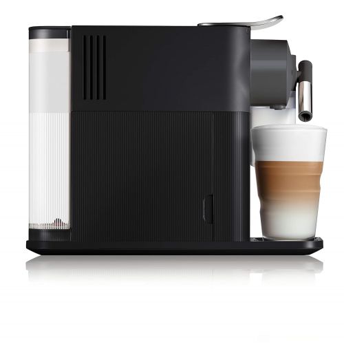  DeLonghi EN 500.B Black Nespresso Kaffeekapselmaschine Lattissima One, Kunststoff, 1 Liter, schwarz