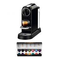 DeLonghi Nespresso EN267.BAE Citiz Kaffemaschine | Hochdruckpumpe und perfekte Warmeregelung | Energiesparfunktion | Integrierter Aeroccino-Milchaufschaumer | schwarz