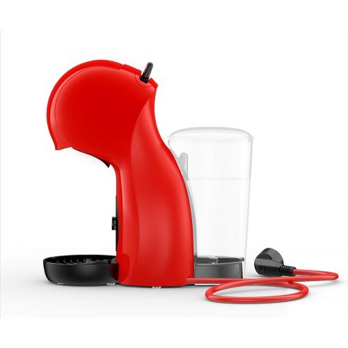  DeLonghi Nescafe Dolce Gusto Piccolo XS EDG 210.R Kapselmaschine (fuer heisse und kalte Getranke, 15 bar Pumpendruck, manuelle Wasserdosierung) rot