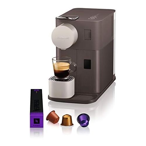  DeLonghi Nespresso EN 500.BW Kaffeemaschine lattissima (1400 W, 1 L), Moccha braun