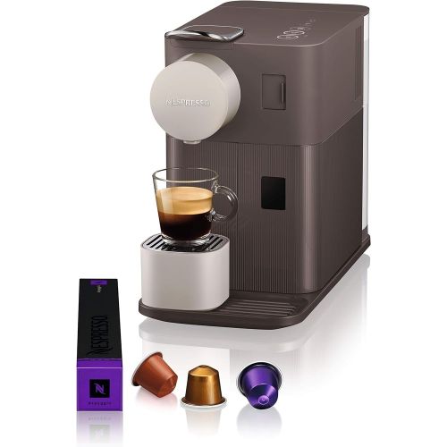  DeLonghi Nespresso EN 500.BW Kaffeemaschine lattissima (1400 W, 1 L), Moccha braun