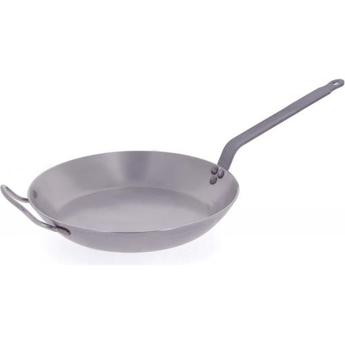  De Buyer Carbon Steel Frying Pan 12-1/2 Diameter: Paderno Carbon Steel: Kitchen & Dining