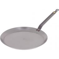 de Buyer - Mineral B Carbon Steel Crepe & Tortilla Pan - Naturally Nonstick - Oven-Safe - Induction-ready - 9.5