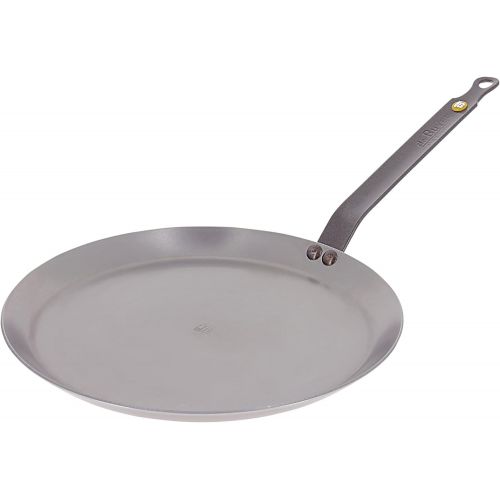  de Buyer - Mineral B Carbon Steel Crepe & Tortilla Pan - Naturally Nonstick - Oven-Safe - Induction-ready - 9.5