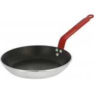 [아마존베스트]De Buyer CHOC Round Non-stick Aluminum Fry Pan 3 mm Thick 9.5-Inch Red Handle