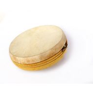 De Kulture Works Kanjira Hand Percussion Kanjeera Musical Instrument 7X2.5 DH (Inches)