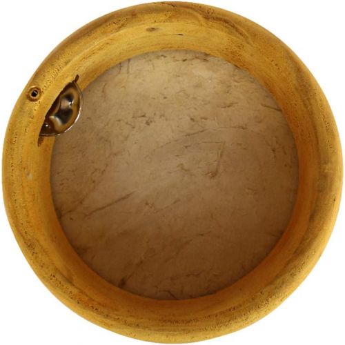  De Kulture Works Kanjira Hand Percussion Kanjeera Musical Instrument 7X2.5 DH (Inches)