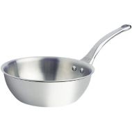 De Buyer Sauteuse, Edelstahl, Silber, 20 cm