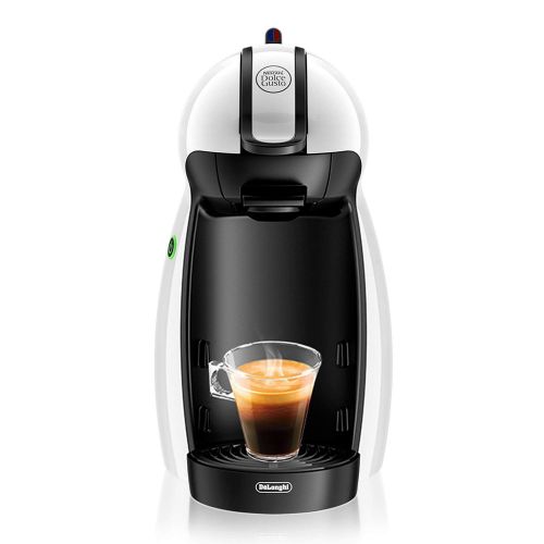  DeLonghi Nescafe Dolce Gusto DeLonghi EDG 100.W | NESCAFEE Dolce Gusto Piccolo | Kapsel Kaffeemaschine |15 bar Pumpendruck fuer samtige Crema | Manuelle Wasserdosierung | 0,6 l Wassertank | Farbe Weiss