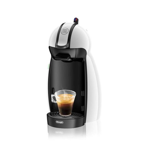  DeLonghi Nescafe Dolce Gusto DeLonghi EDG 100.W | NESCAFEE Dolce Gusto Piccolo | Kapsel Kaffeemaschine |15 bar Pumpendruck fuer samtige Crema | Manuelle Wasserdosierung | 0,6 l Wassertank | Farbe Weiss