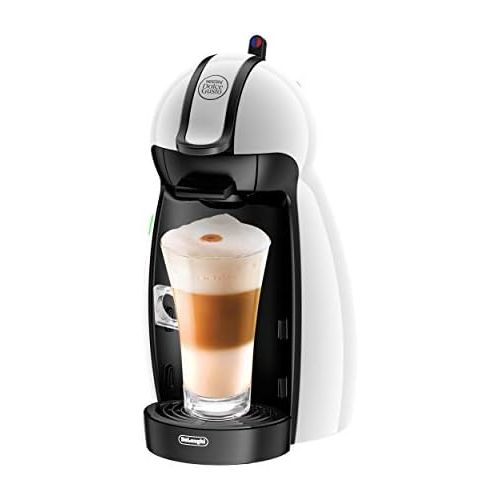  De’Longhi DeLonghi EDG 100.W | NESCAFEE Dolce Gusto Piccolo | Kapsel Kaffeemaschine |15 bar Pumpendruck fuer samtige Crema | Manuelle Wasserdosierung | 0,6 l Wassertank | Farbe Weiss