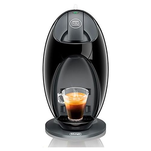  DeLonghi EDG 250.B, NESCAFEE Dolce Gusto Jovia Kapsel Kaffeemaschine fuer heisse und kalte Getranke, 15 bar Pumpendruck fuer samtige Crema, Manuelle Wasserdosierung, 0,8l Wassertank, a