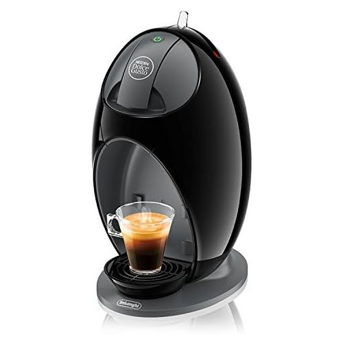  DeLonghi EDG 250.B, NESCAFEE Dolce Gusto Jovia Kapsel Kaffeemaschine fuer heisse und kalte Getranke, 15 bar Pumpendruck fuer samtige Crema, Manuelle Wasserdosierung, 0,8l Wassertank, a