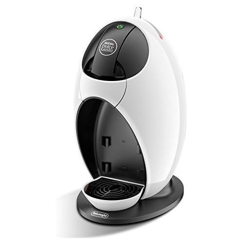  DeLonghi EDG 250.W NESCAFEE Dolce Gusto Jovia Kapsel Kaffeemaschine fuer heisse und kalte Getranke, 15 bar Pumpendruck fuer samtige Crema, Manuelle Wasserdosierung, 0,8l Wassertank, ab