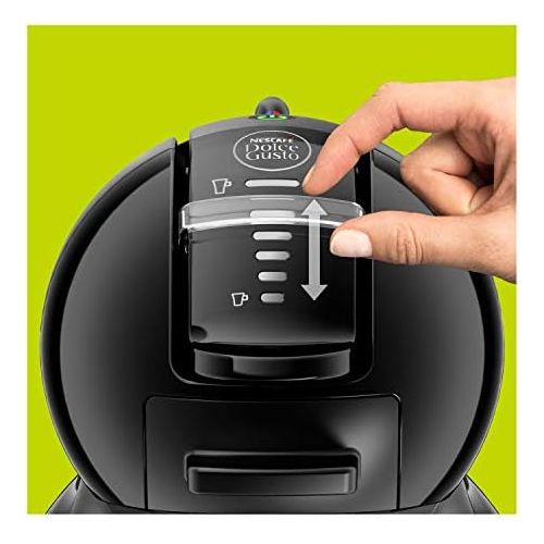  NESCAFEE DeLonghi EDG 155.BG Dolce Gusto Mini Me Kapsel Kaffeemaschine (fuer heisse und kalte Getranke, 15 bar Pumpendruck, 0,8l Wassertank) black / arctic Grey