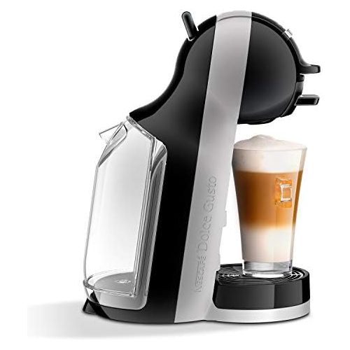  NESCAFEE DeLonghi EDG 155.BG Dolce Gusto Mini Me Kapsel Kaffeemaschine (fuer heisse und kalte Getranke, 15 bar Pumpendruck, 0,8l Wassertank) black / arctic Grey