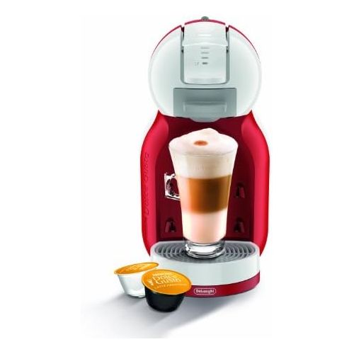  DeLonghi Nescafe Dolce Gusto NESCAFEE Dolce Gusto Mini Me EDG305 Coffee Capsule Machine - Red and White - EDG305.WR