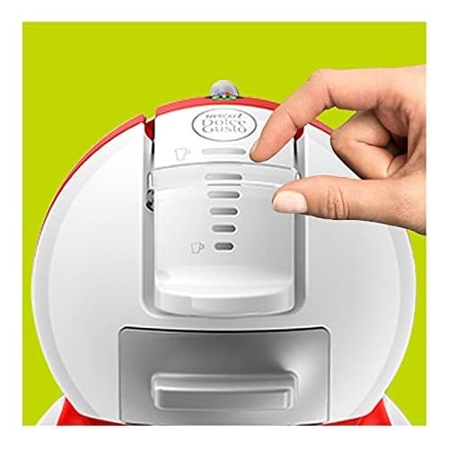  DeLonghi Nescafe Dolce Gusto NESCAFEE Dolce Gusto Mini Me EDG305 Coffee Capsule Machine - Red and White - EDG305.WR