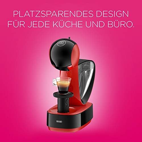  DeLonghi Nescafe Dolce Gusto DeLonghi EDG 260 W Nescafe Dolce Gusto Infinissima Capsule Coffee Machine For Hot and Cold Drinks, 15 Bar Pump Pressure for Velvet Crema