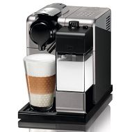 DeLonghi Nespresso Lattissima Touch EN 550.S Kaffekapselmaschine mit Milchsystem, Gratis Welcome Set mit Kapseln in unterschiedlichen Geschmacksrichtungen, 19 bar Pumpendruck, Silb