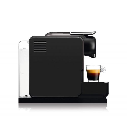  DeLonghi Nespresso Lattissima Touch EN 550.S Kaffekapselmaschine mit Milchsystem, Gratis Welcome Set mit Kapseln in unterschiedlichen Geschmacksrichtungen, 19 bar Pumpendruck, Silb