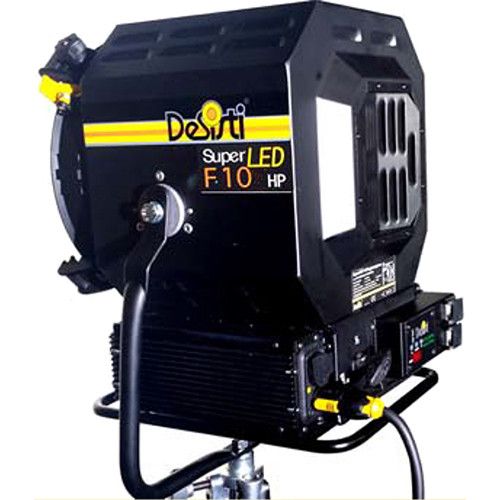  DeSisti Super LED F10 HP Tungsten-Balanced Fresnel (Manually Operated, Rain Protected)