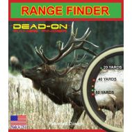 Dead-On Archery Dead-On Range Finder includes High Visibility Fiber Optic Kit Bow Hunting Rangefinder