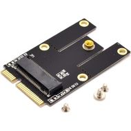 NGFF M.2 (Key-A+E/Key-E) to Mini PCI-E Express Adapter Converter Full Size/Half Size mPCIe Slot for Intel AX210 AX200 9260 8265 8260 7260 3165 WiFi Card