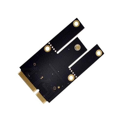  NGFF M.2 (Key-A+E/Key-E) to Mini PCI-E Express Adapter Converter Full Size/Half Size mPCIe Slot for Intel AX210 AX200 9260 8265 8260 7260 3165 WiFi Card