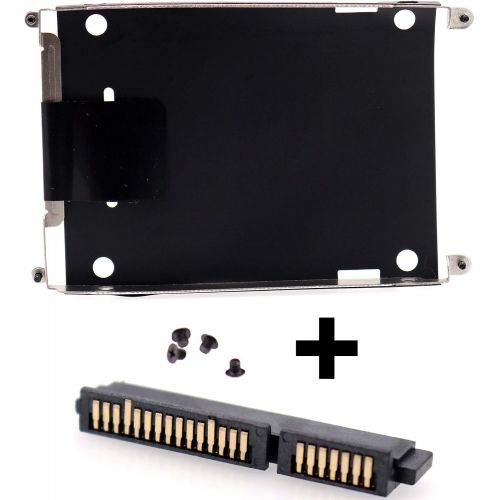  Deal4GO SATA Hard Drive Interposer Connector w/ 2.5 HDD Caddy Bracket Tray Replacement for HP Elitebook 2570P 2560P 2170P