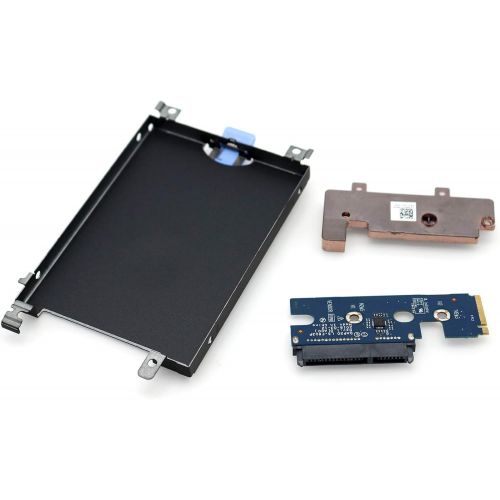  Deal4GO 2280 M.2 NVME PCIe SSD to 2.5 SATA HDD Board w/Caddy Mounting Bracket for Dell Precision 7730 7740 M7730 M7740 09DYY7 CK36K 0CK36K DAP20 LS-F603P