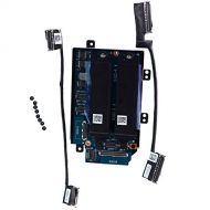 Deal4GO SATA Interposer Board D3P25 LS-J106P to NVMe M.2 SSD Hard Drive SSD-3 & SSD-4 w/ 2.5 HDD Bracket R24Y6 for Dell Alienware Area-51m R2