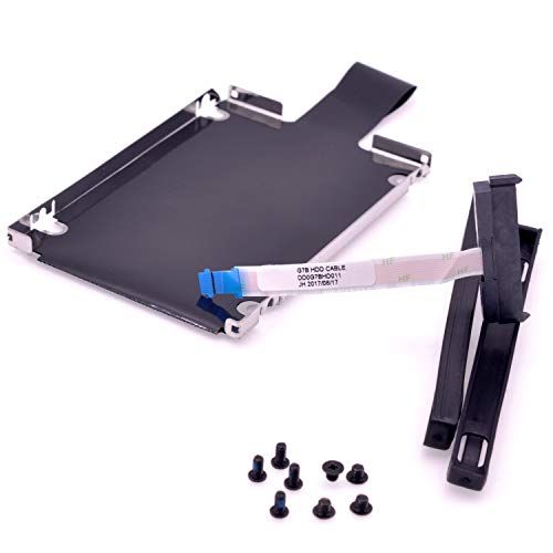  Deal4GO 2.5 SSD Hard Drive Caddy Bracket with SATA Hard Drive Cable for HP Pavilion 15-CS 15-CS0050TX 15-CS0051WM 15-CS0010DS 15-CS0010CA DD0G7BHD011 L23889-001