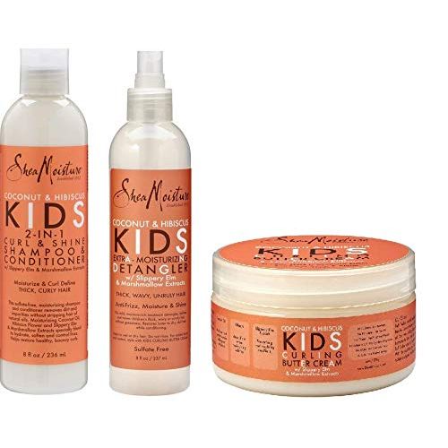  Dealportal Sheamoisture Coconut & Hibiscus for KIDS (3 items)