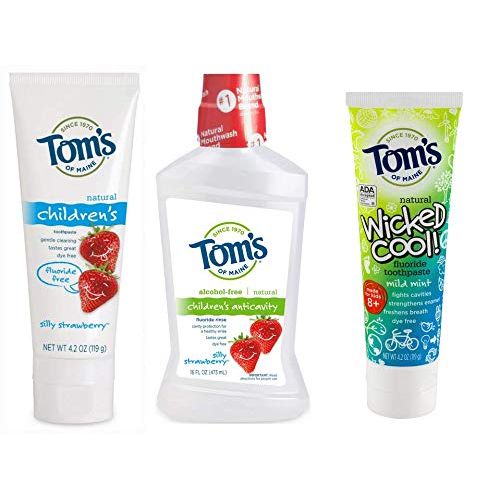  Dealportal Toms Childrens Toothpaste and Mouth 3 Pack